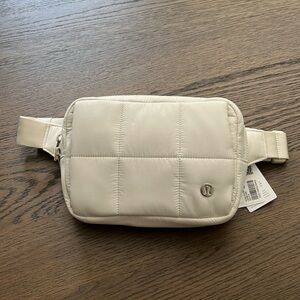 Lululemon Quilted Grid Belt Bag Hand Warmer